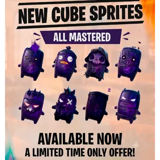 FORTNITE SPRITES ALL CUBE VARIANTS MASTERED BUNDLE!!!!!