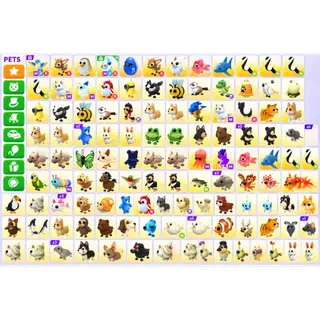 2300+ elve value ADOPT ME ALL PET INVENTORY