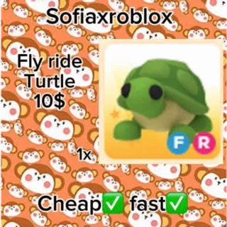 fly ride turtle FR