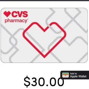$30.00 cvs 