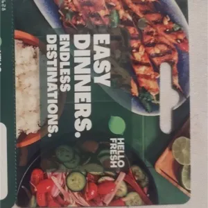 $179,00 Hello fresh 