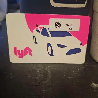 $25,00 Lyft