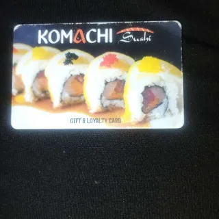 $50.00 Komachi