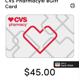 $45,00 Cvs