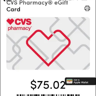 $75,00 Cvs