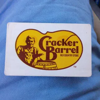$50.00 Cracker barrel