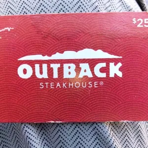 $25.00 Out back 