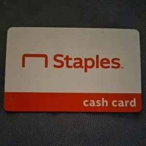 $44.00 Staples