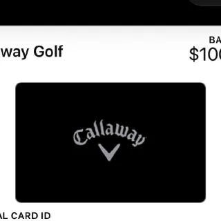 $100,00 Calloway golf