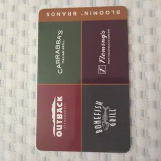 $58,00 Bloomin Brands 
