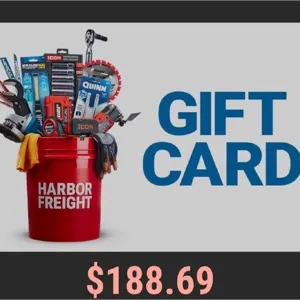 $188.00 Harbor freight