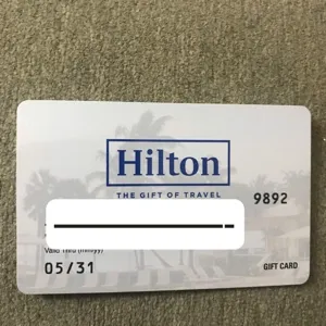 $100.00 Hilton 