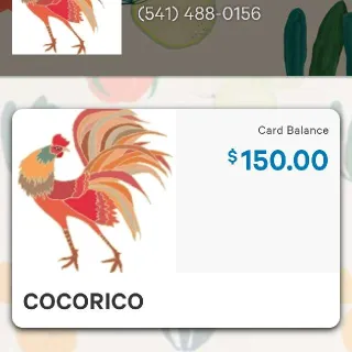 $150,00 Cocorico