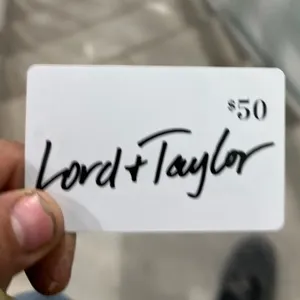 $50.00 Lord & Taylor