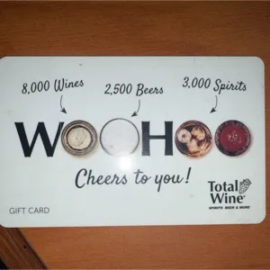 $40.00 Total wine