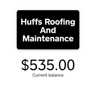 $535.00 Huffs roofing