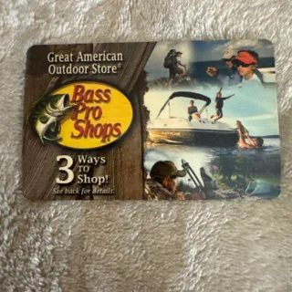 $100,00 Basspro