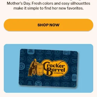 $24,00 Cracker Barrell