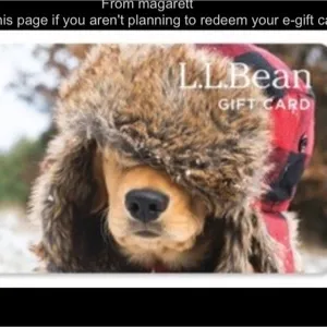 $50,00 LLbean 