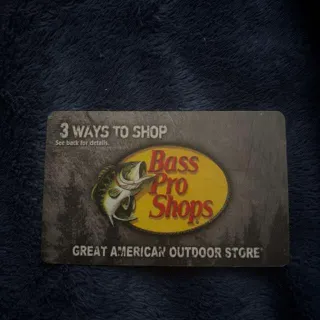 $100,00 Bass Pro