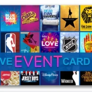 $50.00 Live envent
