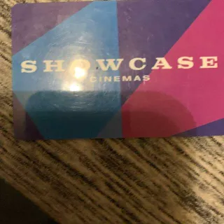 $20,00 Showcase cinema