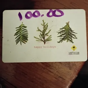 $100,00 California Pizza kitchen 