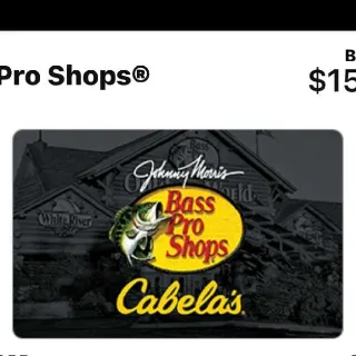 $150,00 Bass Pro / Cabela's