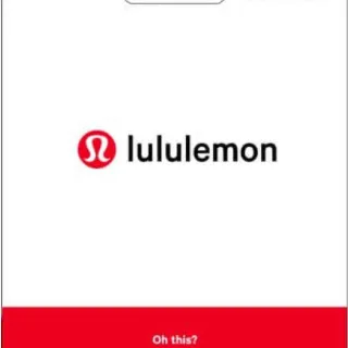 $75,00 Lululemon