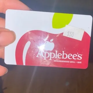 $50,00 Applebee’s 