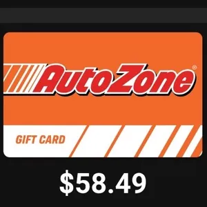 $58,00 Autozone 