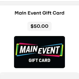 $50,00 Main Event