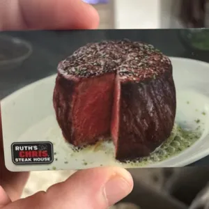 $50.00 Ruth's chris steak house