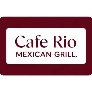$17,00 Cafe Rio