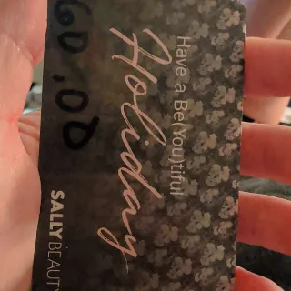 $60,00 Sally Beauty