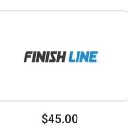 $45.00 Finish line