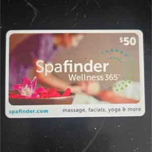 $50.00 Spa finder