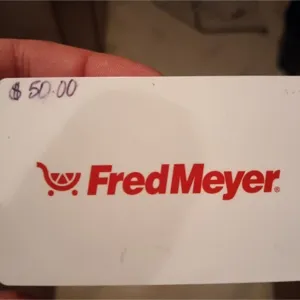 $50.00 Fred Meyer