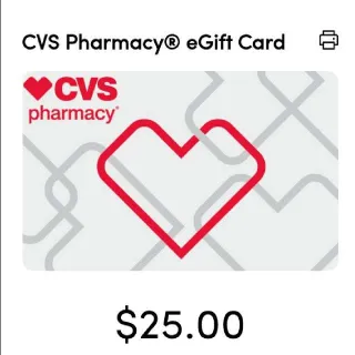 $25,00 Cvs