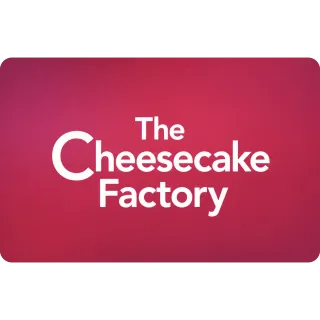 $50,00 The Cheesecake Factory