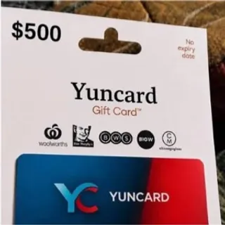 $500,00 Yuncard