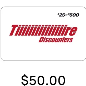 $50.00 Tire Discount 