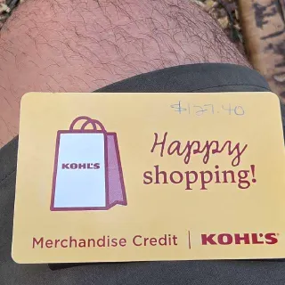 $127,00 Kohls