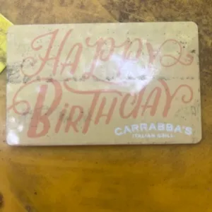 $100 carrrabba 