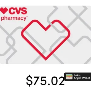 $75 CVS 
