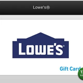 $50,00 Lowe's