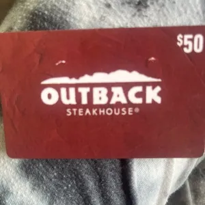 $50.00 Out back 