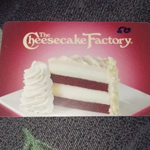 $50.00 Cheesecake Factory