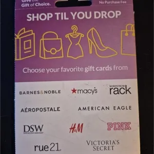$30.00 choose Your Card