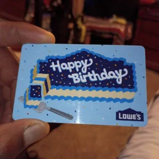 $80,00 Lowe's